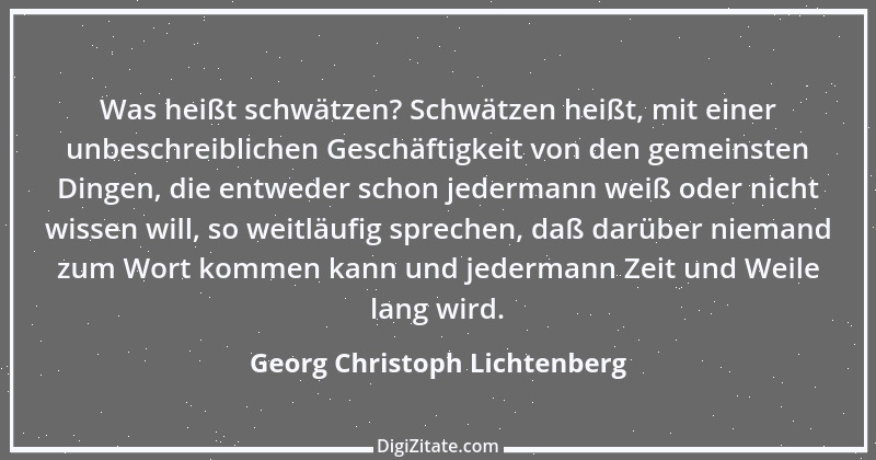 Zitat von Georg Christoph Lichtenberg 708