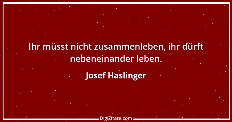 Zitat von Josef Haslinger 7