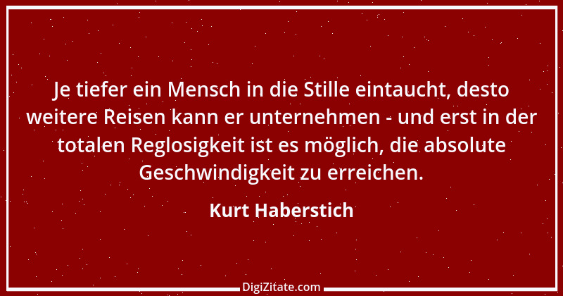 Zitat von Kurt Haberstich 179