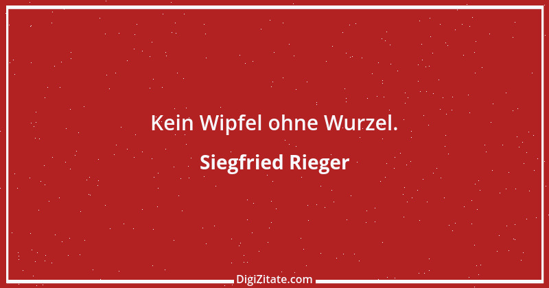 Zitat von Siegfried Rieger 15