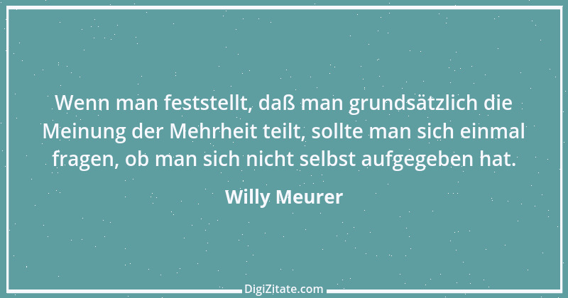 Zitat von Willy Meurer 1277