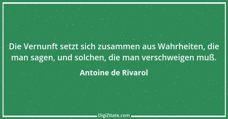 Zitat von Antoine de Rivarol 123