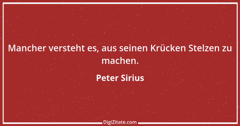 Zitat von Peter Sirius 377