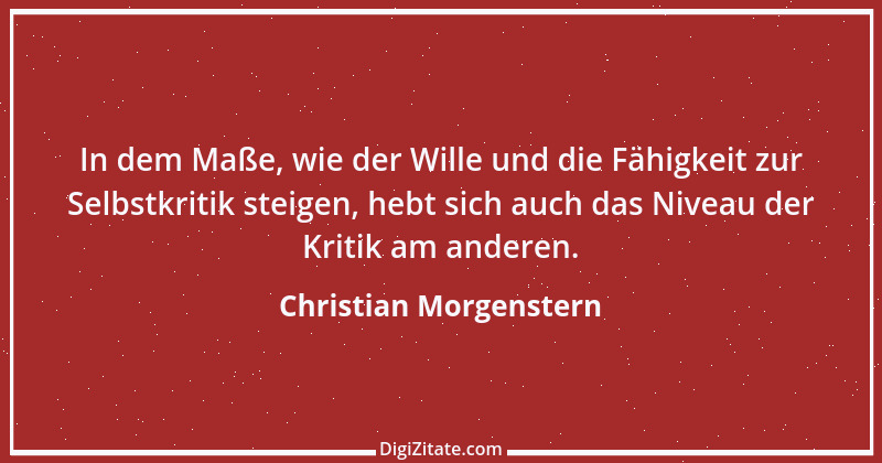 Zitat von Christian Morgenstern 501