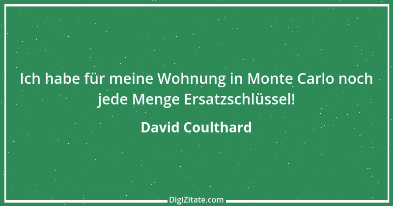 Zitat von David Coulthard 6