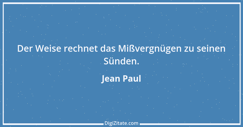 Zitat von Jean Paul 1123