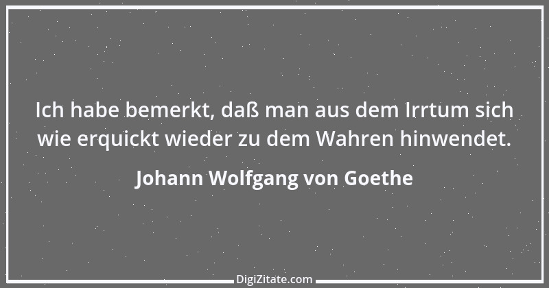 Zitat von Johann Wolfgang von Goethe 1978