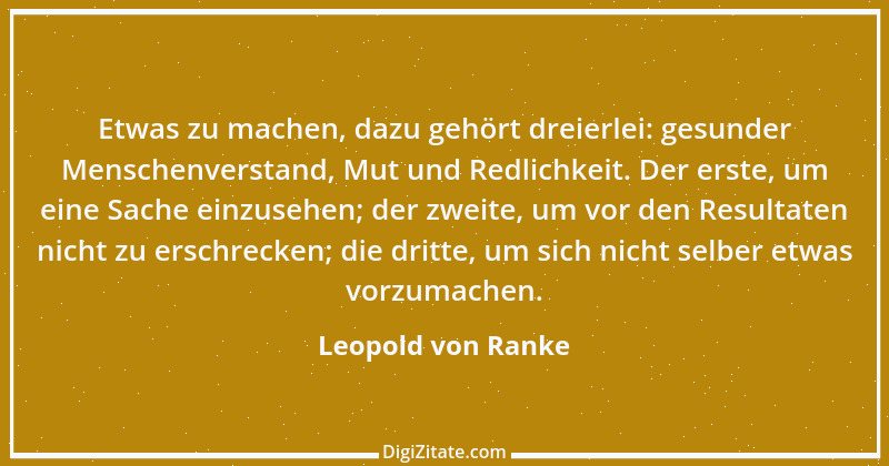 Zitat von Leopold von Ranke 22