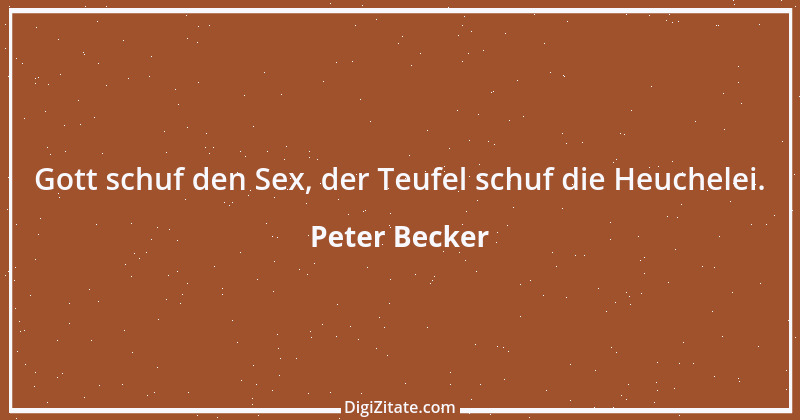 Zitat von Peter Becker 45