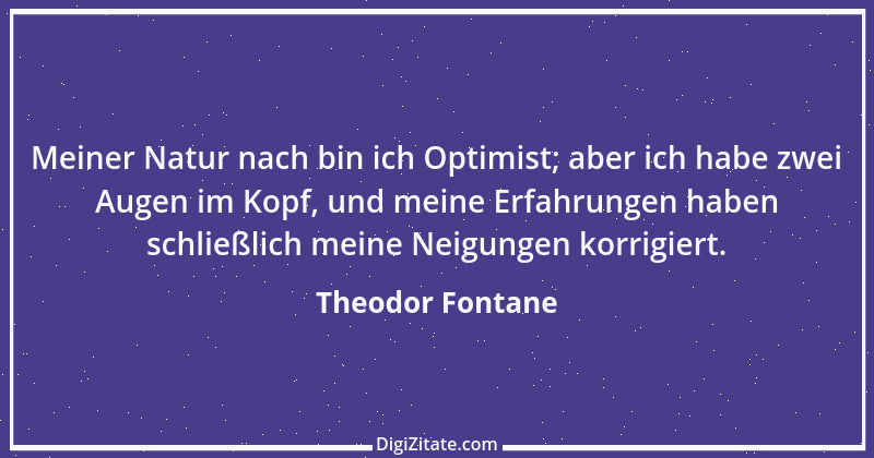 Zitat von Theodor Fontane 240