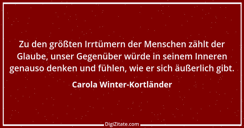 Zitat von Carola Winter-Kortländer 1