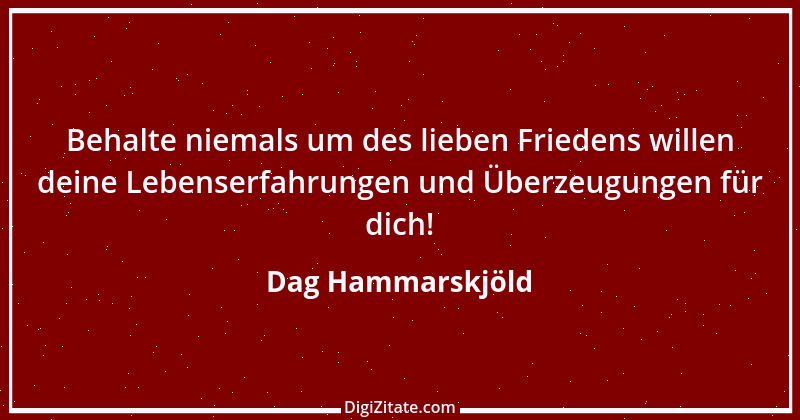 Zitat von Dag Hammarskjöld 15