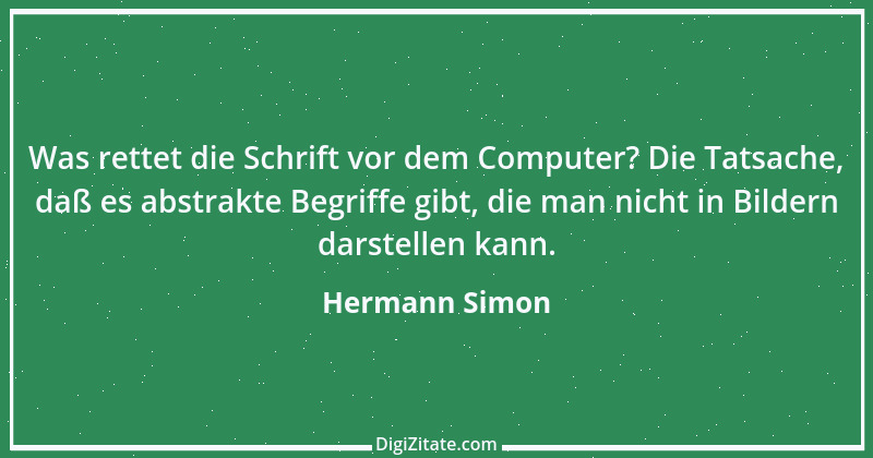 Zitat von Hermann Simon 55