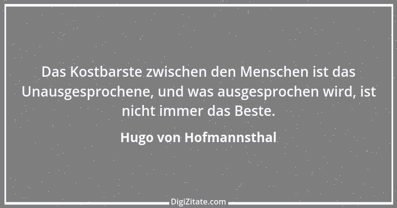 Zitat von Hugo von Hofmannsthal 118