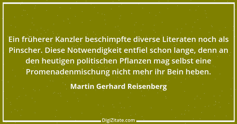 Zitat von Martin Gerhard Reisenberg 2294