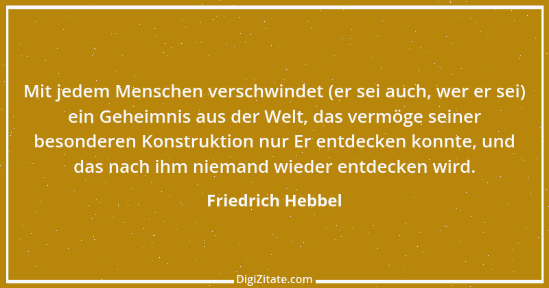 Zitat von Friedrich Hebbel 335