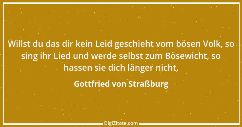 Zitat von Gottfried von Straßburg 23