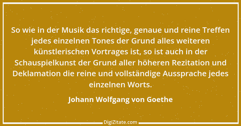 Zitat von Johann Wolfgang von Goethe 1980