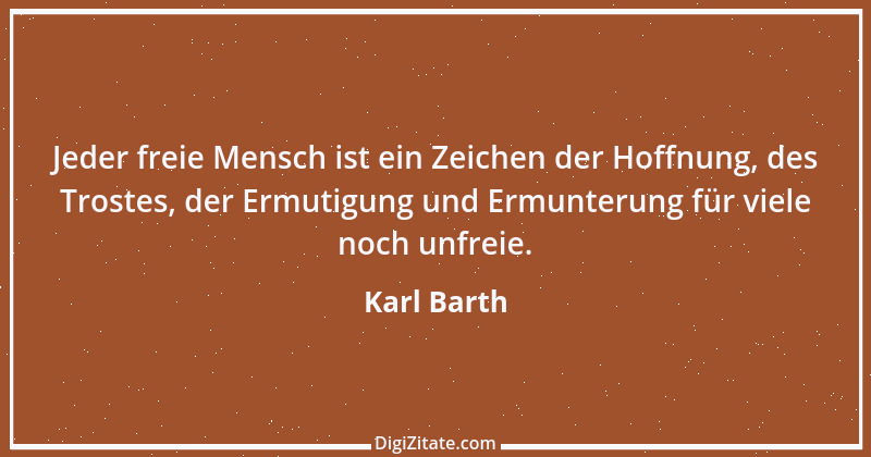 Zitat von Karl Barth 2