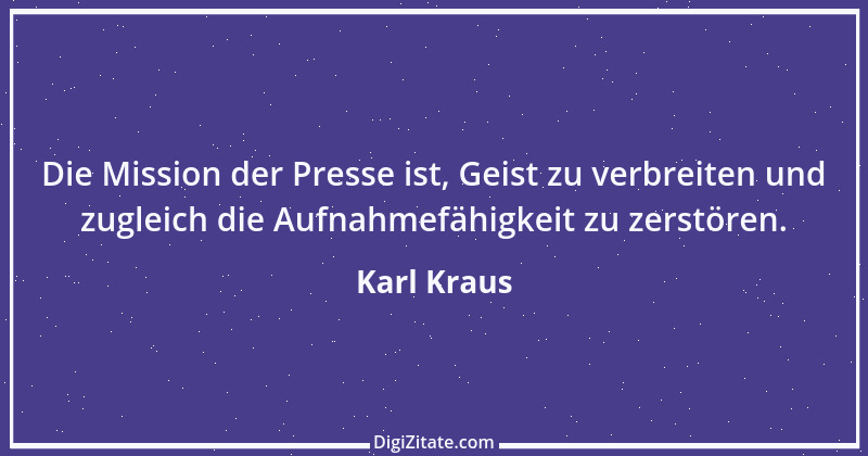 Zitat von Karl Kraus 739