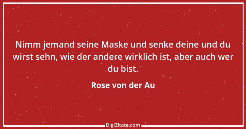 Zitat von Rose von der Au 38