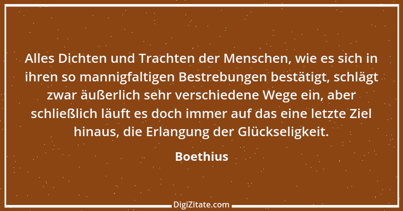 Zitat von Boethius 24