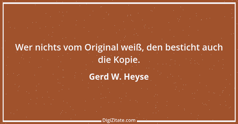 Zitat von Gerd W. Heyse 89