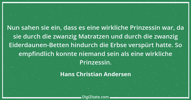 Zitat von Hans Christian Andersen 1