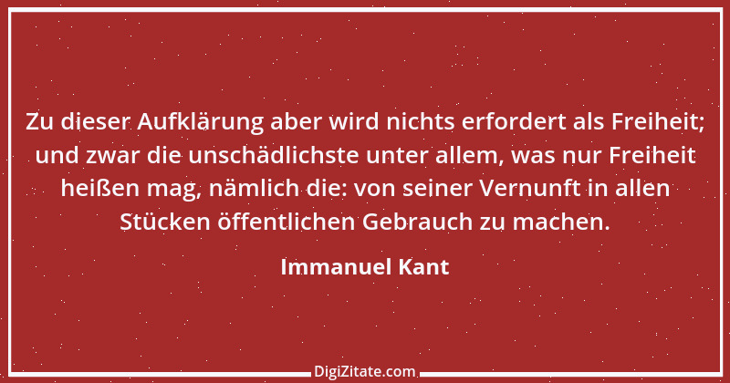 Zitat von Immanuel Kant 472