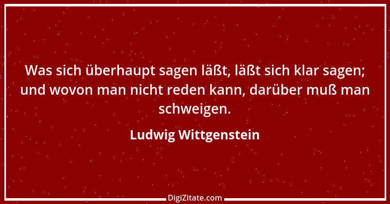 Zitat von Ludwig Wittgenstein 34