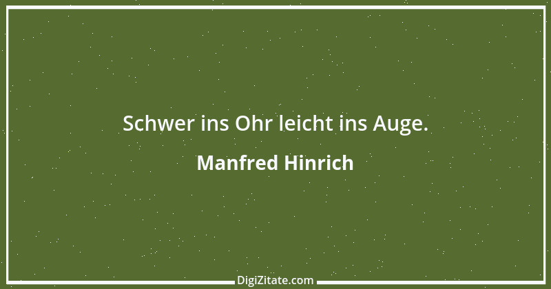 Zitat von Manfred Hinrich 1155