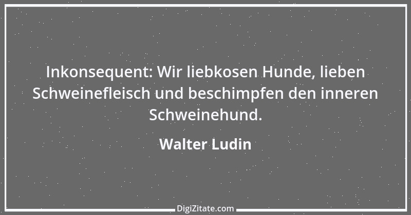 Zitat von Walter Ludin 483