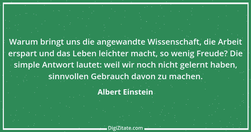 Zitat von Albert Einstein 69