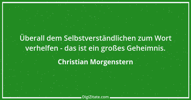 Zitat von Christian Morgenstern 505