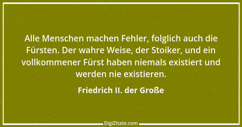 Zitat von Friedrich II. der Große 134