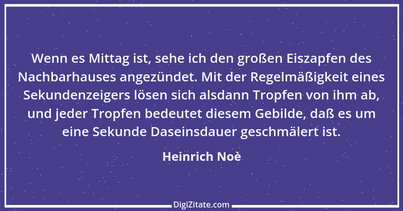 Zitat von Heinrich Noè 1