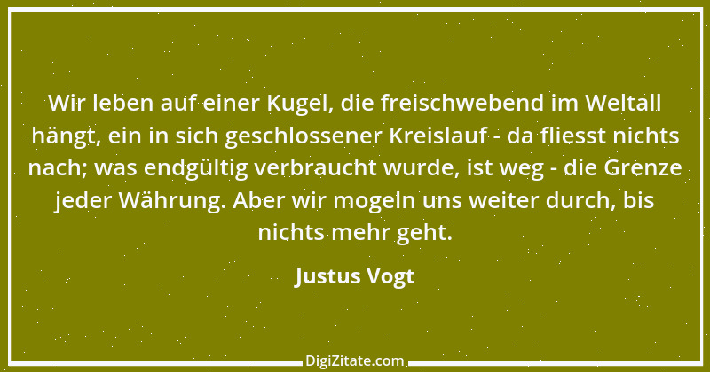 Zitat von Justus Vogt 124