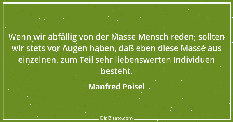 Zitat von Manfred Poisel 69