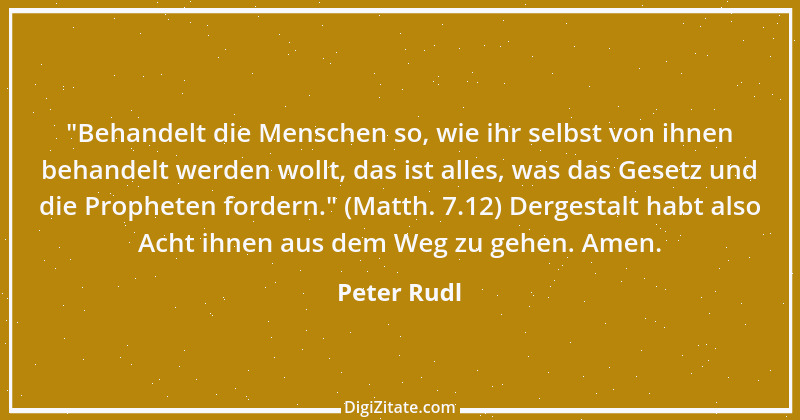 Zitat von Peter Rudl 1256