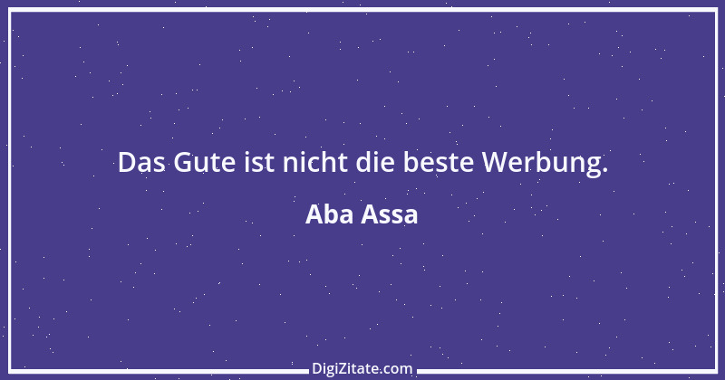 Zitat von Aba Assa 50