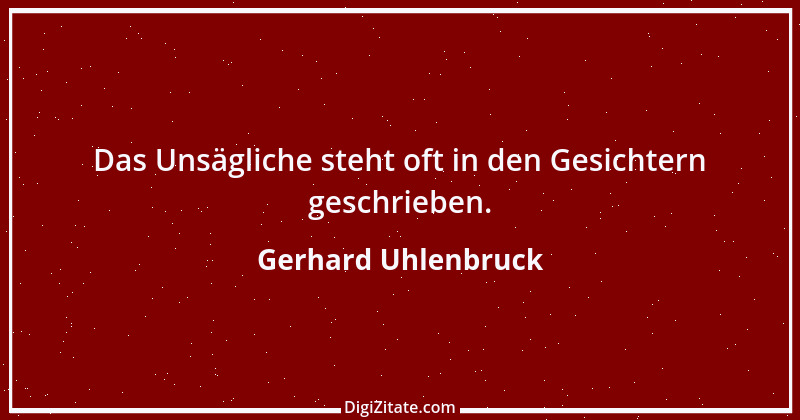 Zitat von Gerhard Uhlenbruck 803