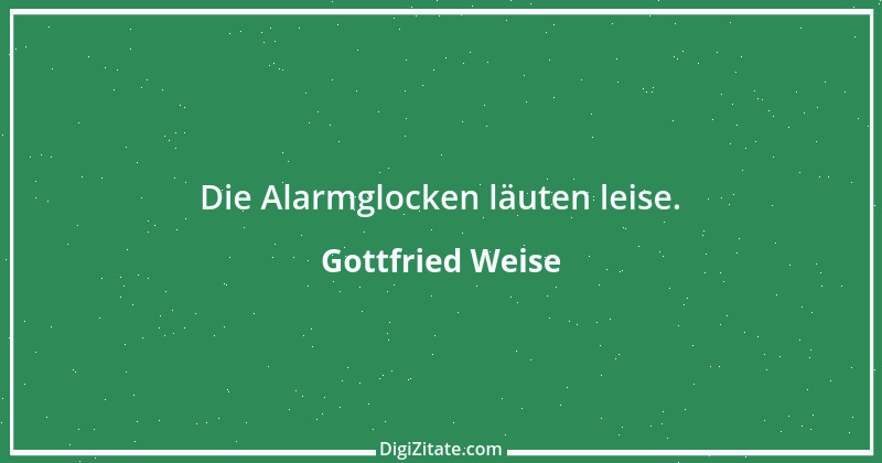 Zitat von Gottfried Weise 2