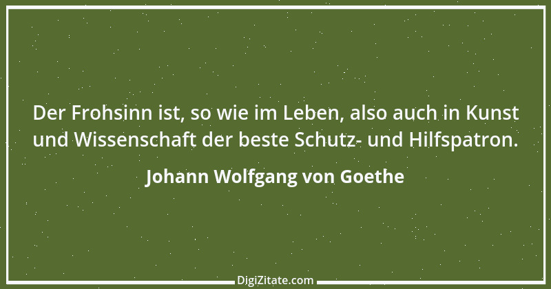 Zitat von Johann Wolfgang von Goethe 1983