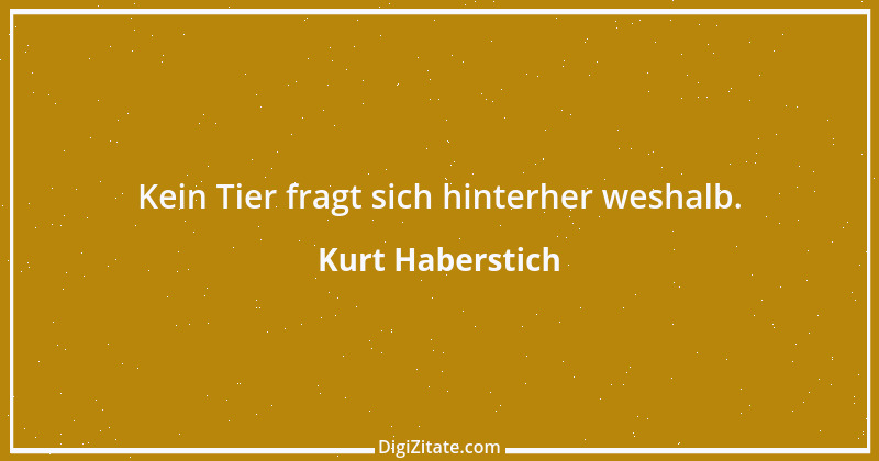 Zitat von Kurt Haberstich 186