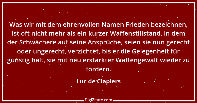 Zitat von Luc de Clapiers 105