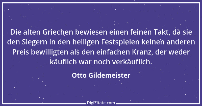 Zitat von Otto Gildemeister 1