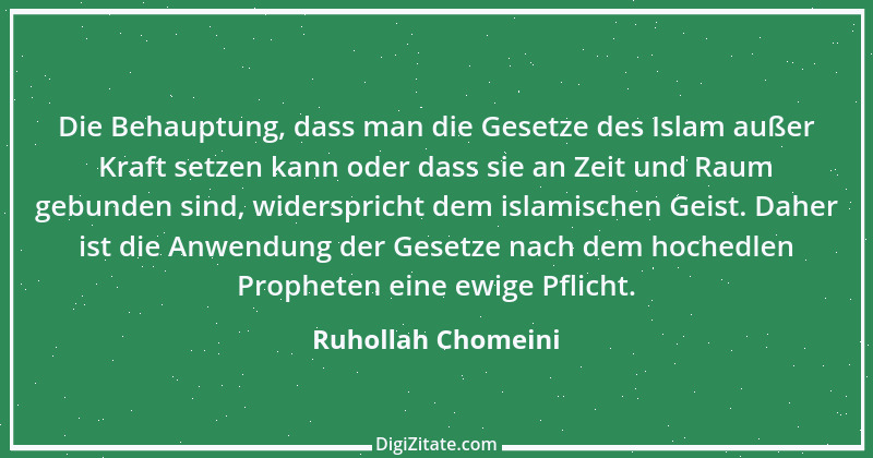 Zitat von Ruhollah Chomeini 3