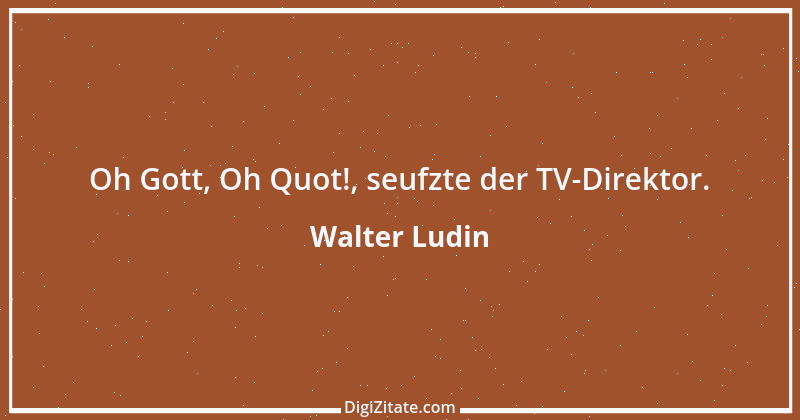 Zitat von Walter Ludin 485