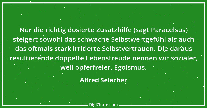 Zitat von Alfred Selacher 308