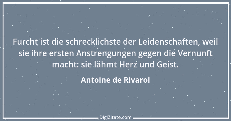 Zitat von Antoine de Rivarol 130